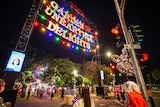 The entrance to the Garden of Unearthly Delights.