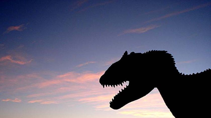 Life size model of a Tyrannosaurus Rex (Flickr: Diegosaurius Rex)