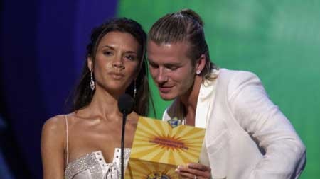 Victoria and David Beckham