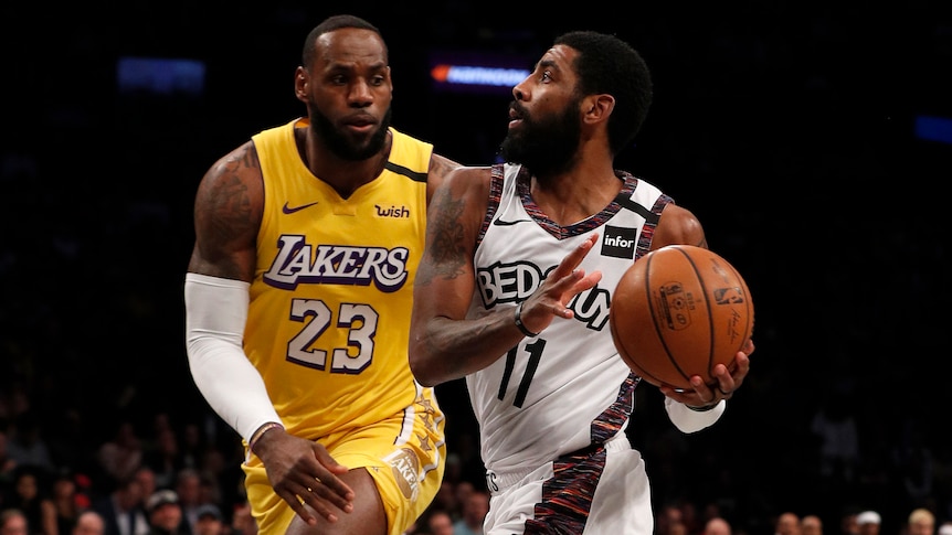 LeBron James queries why media asked him about Irving but not