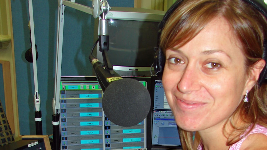 Ingrid Just, radio presenter.