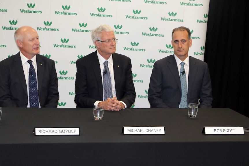 Wesfarmers Goyder, Chaney and Scott