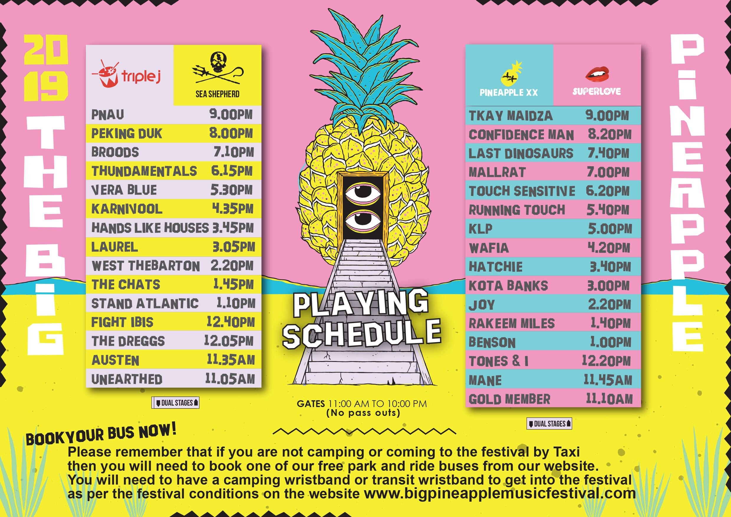 Big pineapple outlet festival