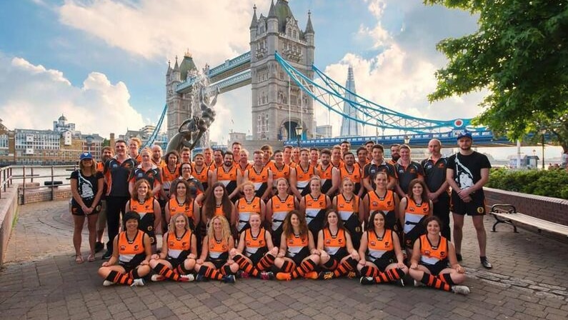 South East London Giants Aussie Rules squad