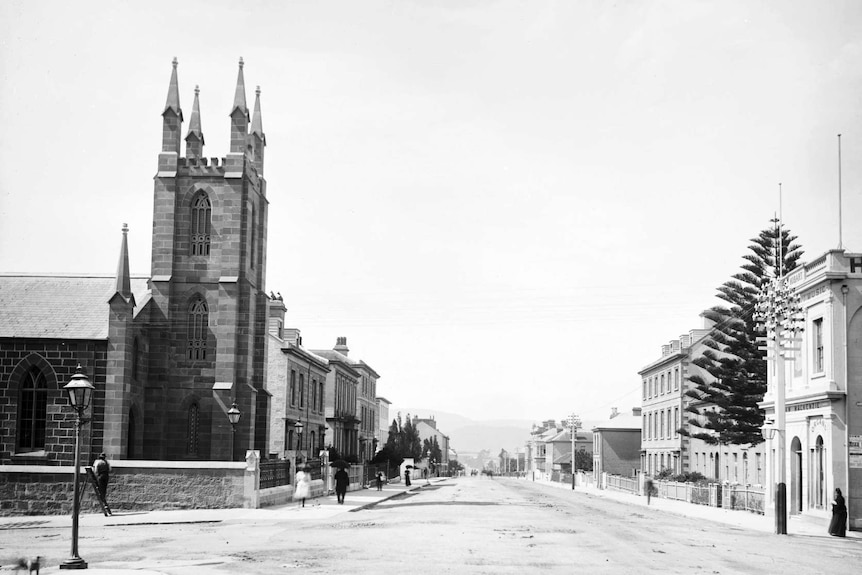 St Joseph's Church on Macquarie Street Hobart