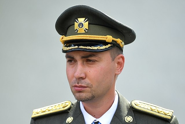 A young man in a Ukrainian military uniform