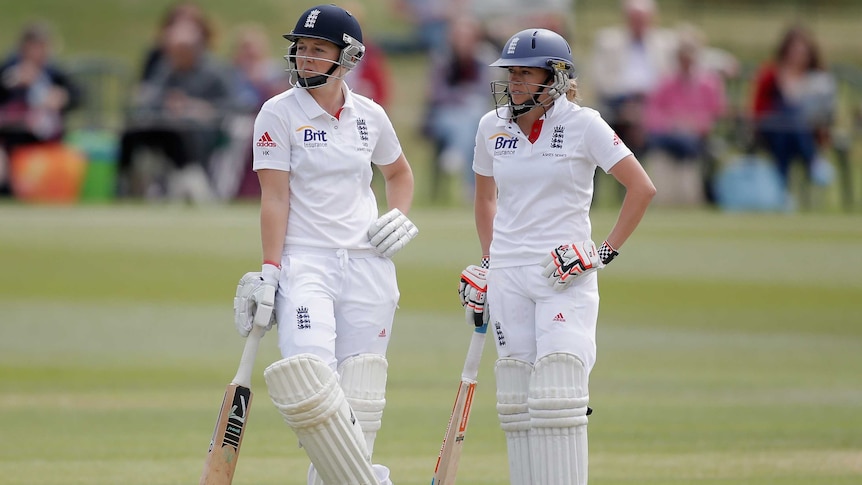 Marsh, Knight hold the fort for England