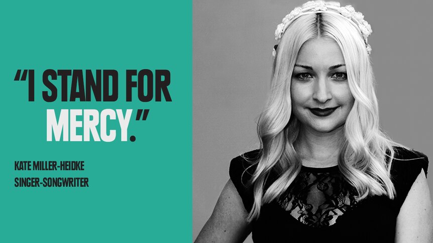 Kate Miller-Heidke supports the Music for Mercy campaign