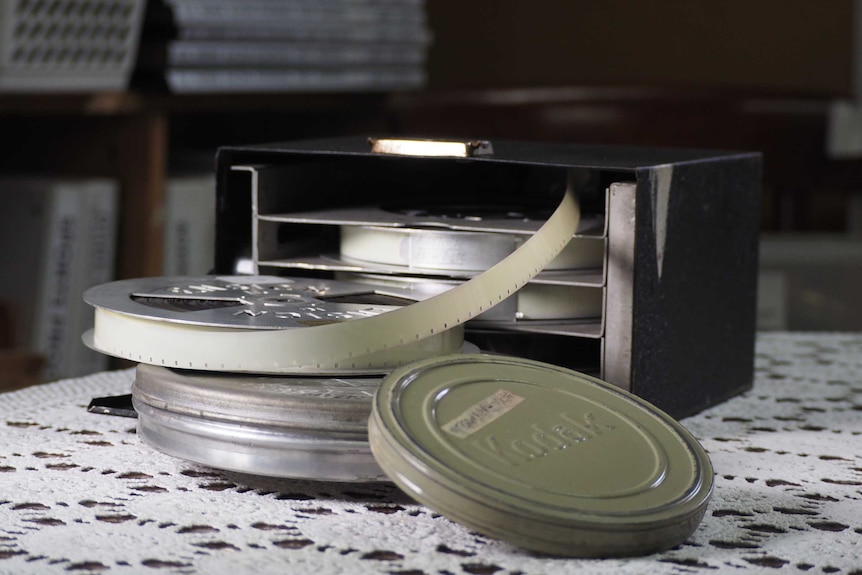 Historic film reels and home movies shot by the Kyffin Thomas family.