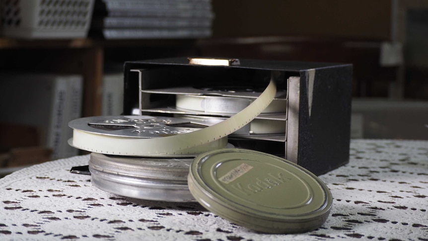 Historic film reels and home movies shot by the Kyffin Thomas family.