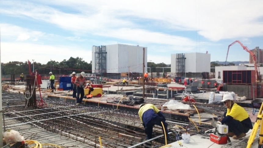 Royal Adelaide Hospital building site