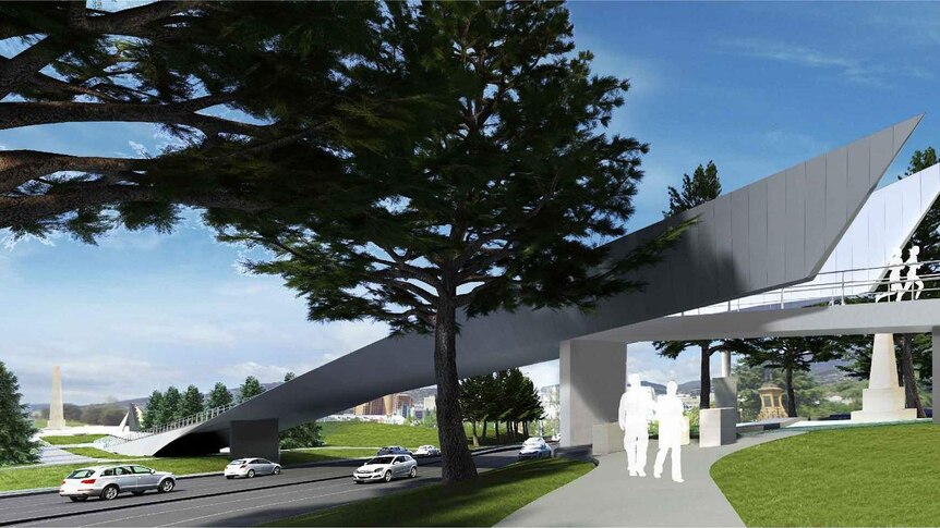 Tasman Highway Memorial Bridge, artist's impression