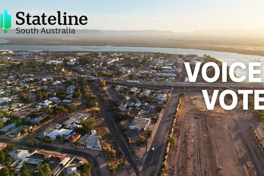Stateline South Australia: Voice Vote: An aerial view of the city of Port Augusta.