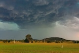 A severe thunderstorm as seen from Boonah