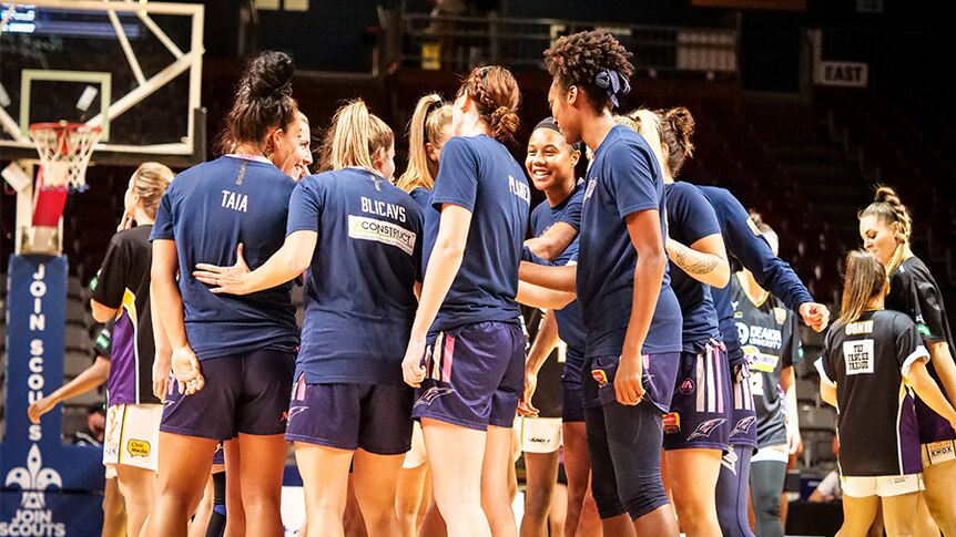 Adelaide Lightning are celebrating a place in the grand final