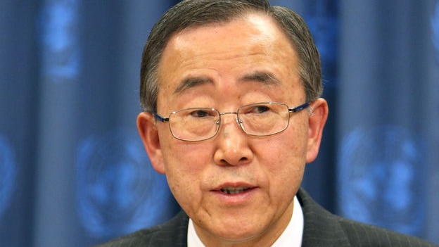 UN secretary-general Ban Ki-moon