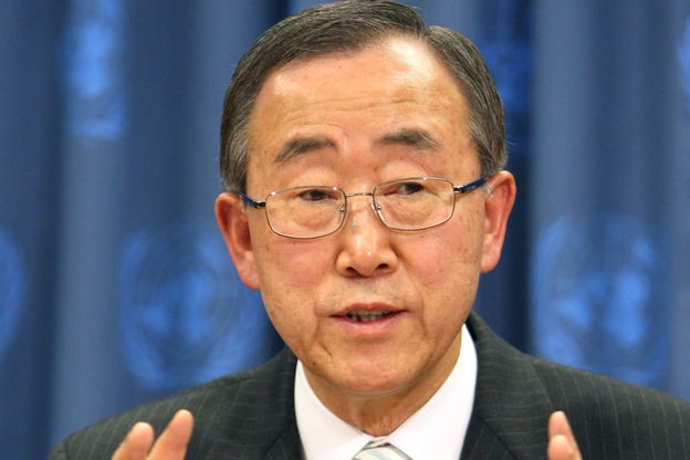 UN secretary-general Ban Ki-moon