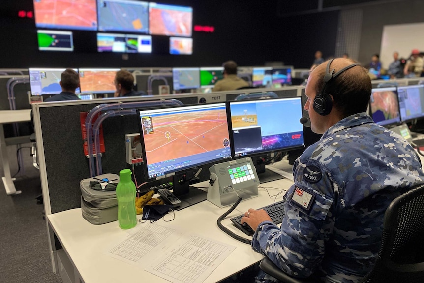 Mission control at Woomera