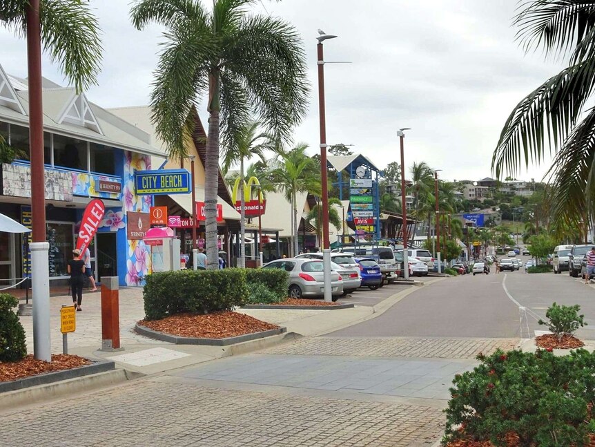 Main Street of Airlie Beach