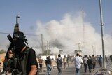 Hamas militants blow up pro-Fatah security forces headquarters in Rafah town.