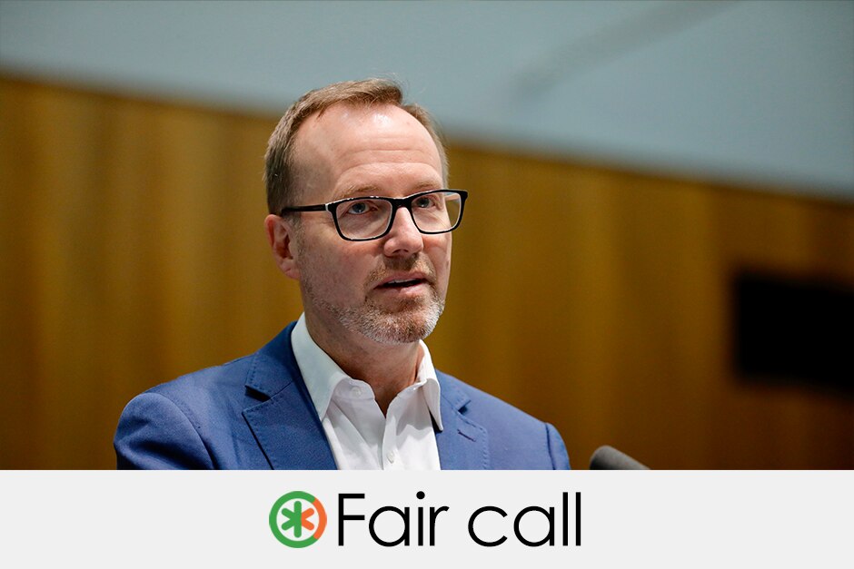 Greens senator David Shoebridge says the government is proposing a law which would allow Trump-style travel bans. Is that correct?