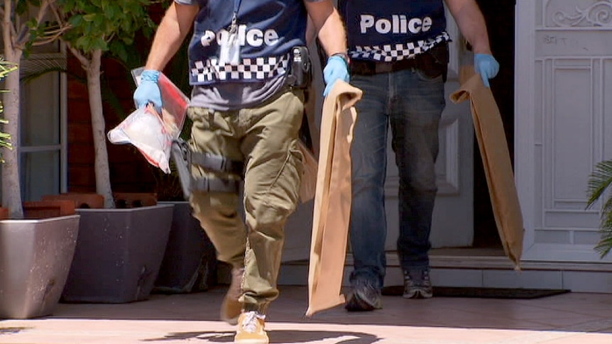 Police drug raids in Melbourne