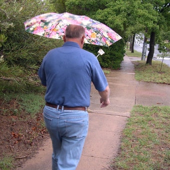 Umbrellas were a rare sight in Canberra this month with the city recording its driest April for eight years.