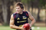 Crows forward Jason Porplyzia