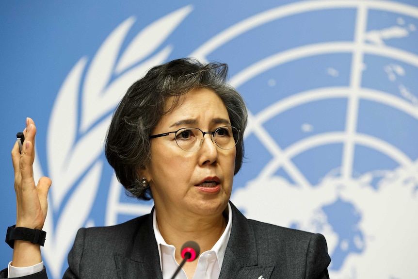 Photo of Yanghee Lee, Special Rapporteur on the situation of human rights in Mayanmar.