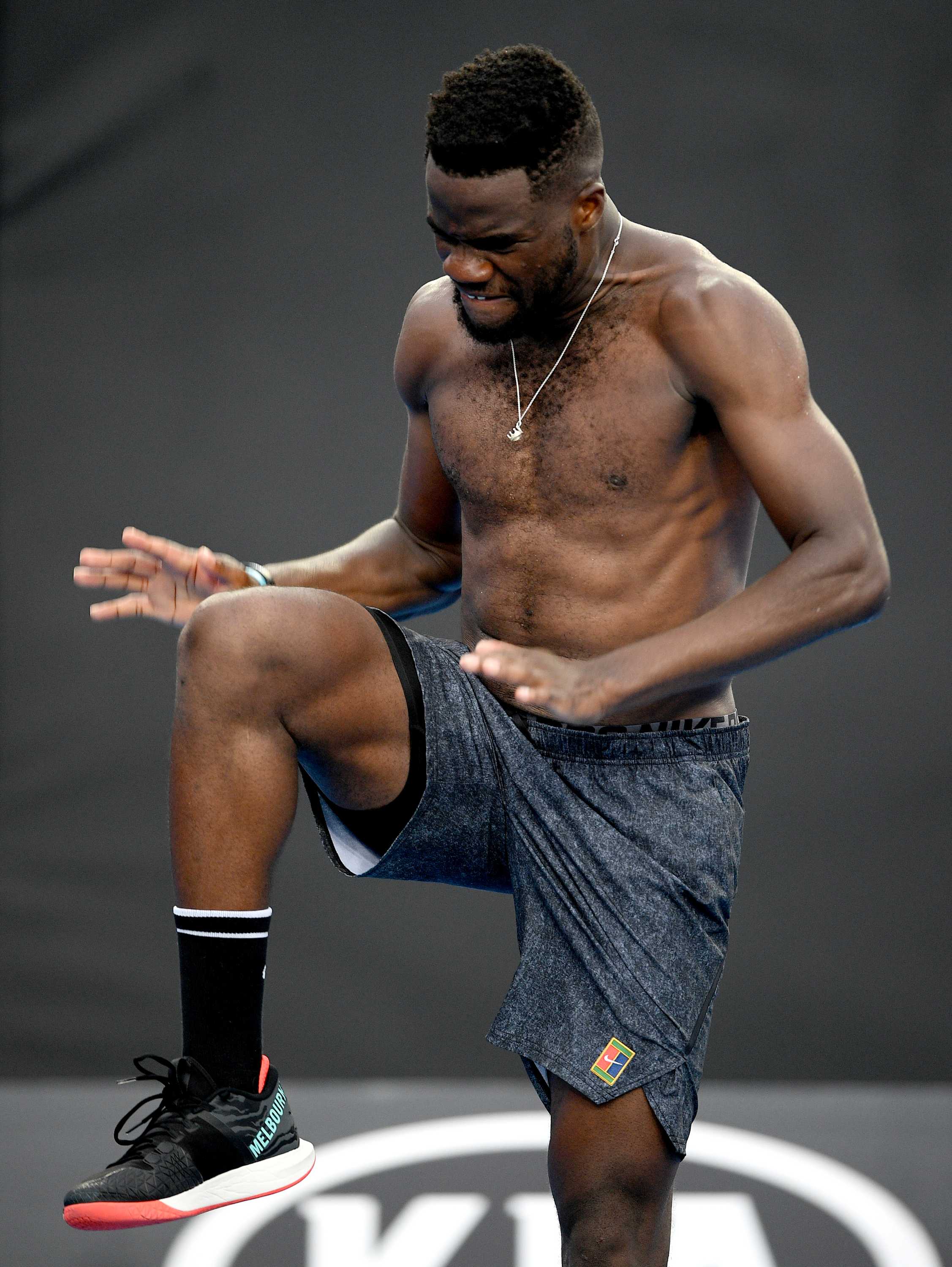 Australian Open lit up by LeBron Jamesstyle celebrations from Frances