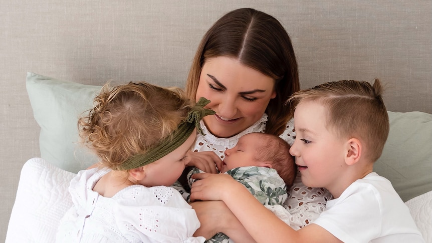 Ally Ratcliffe and her family