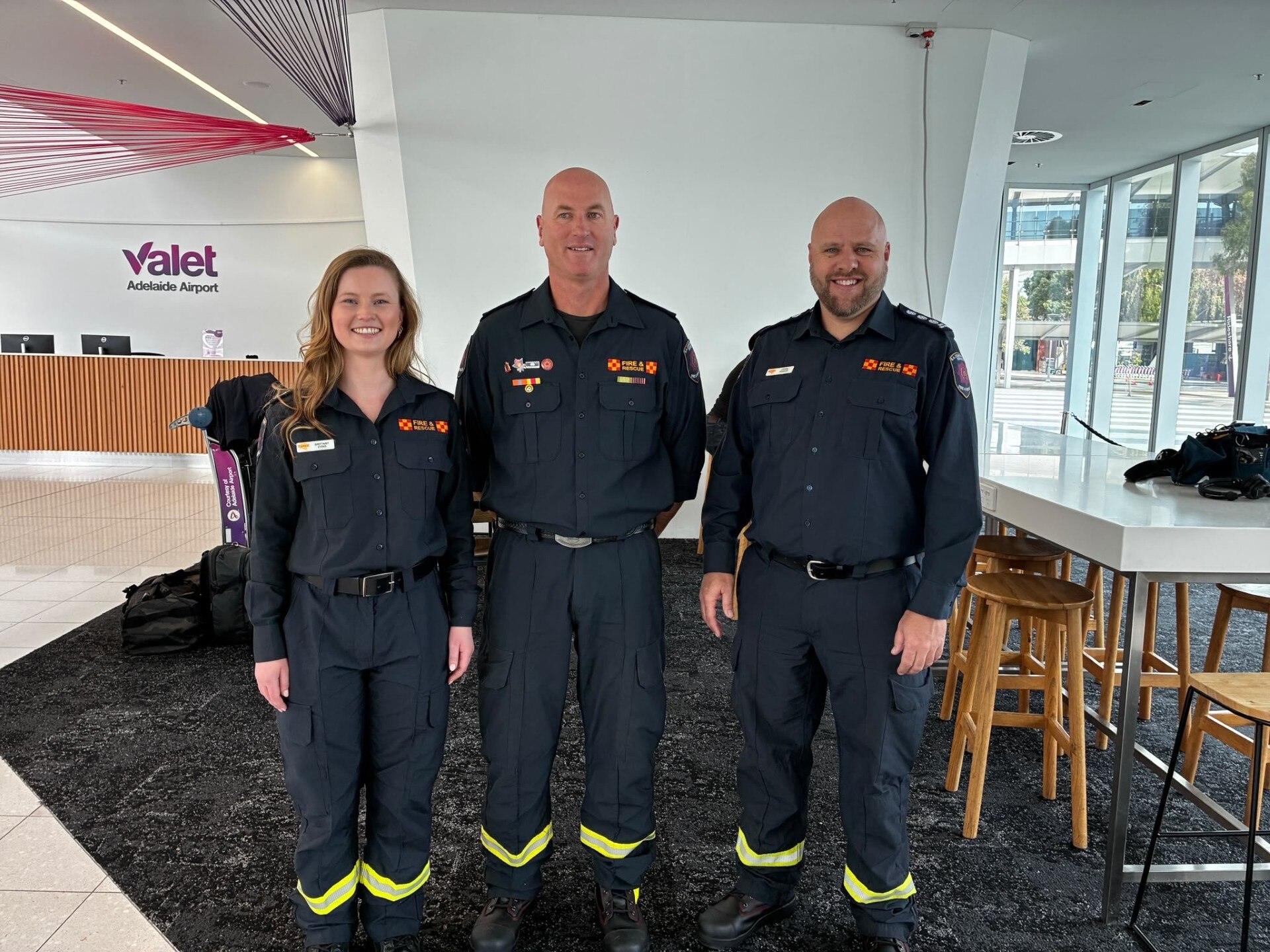 Work, eat, sleep, repeat - courageous SA CFS fly to Canada to fight wildfires