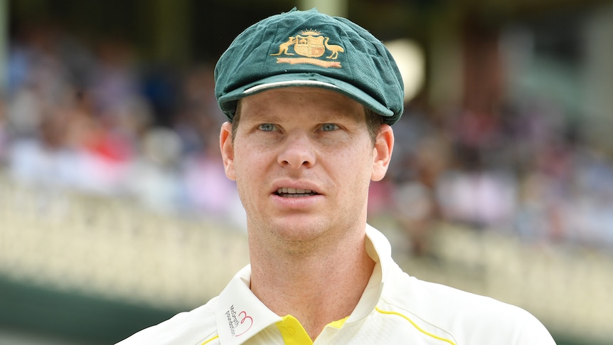 Steve Smith during third Ashes Test
