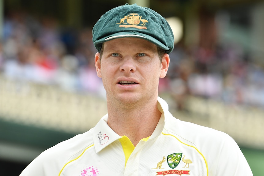 Steve Smith during third Ashes Test