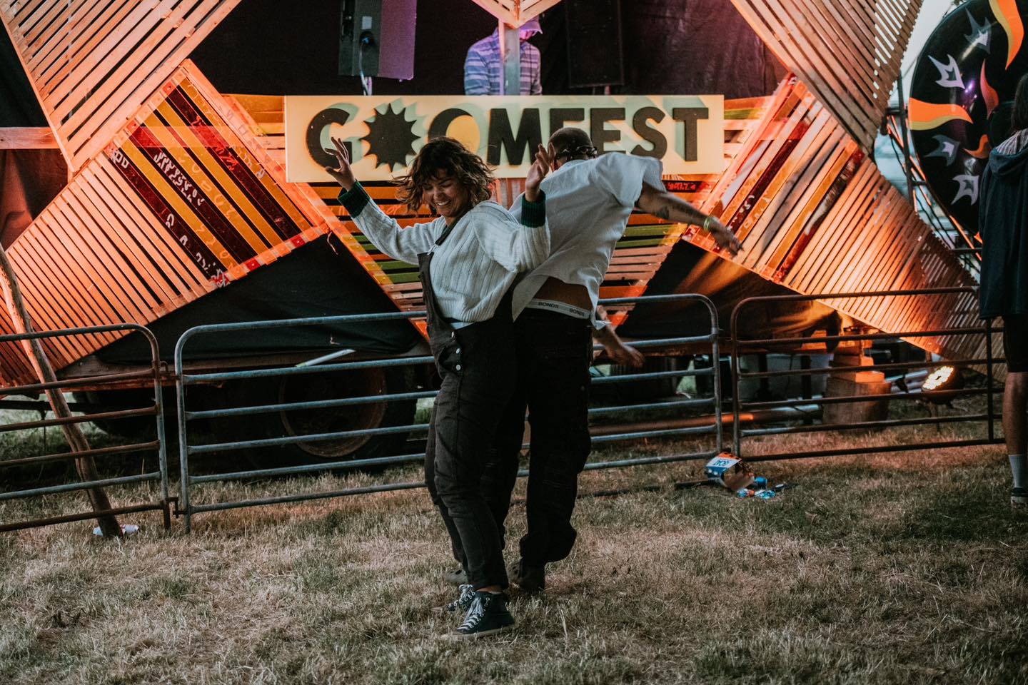 People dance at goomfest