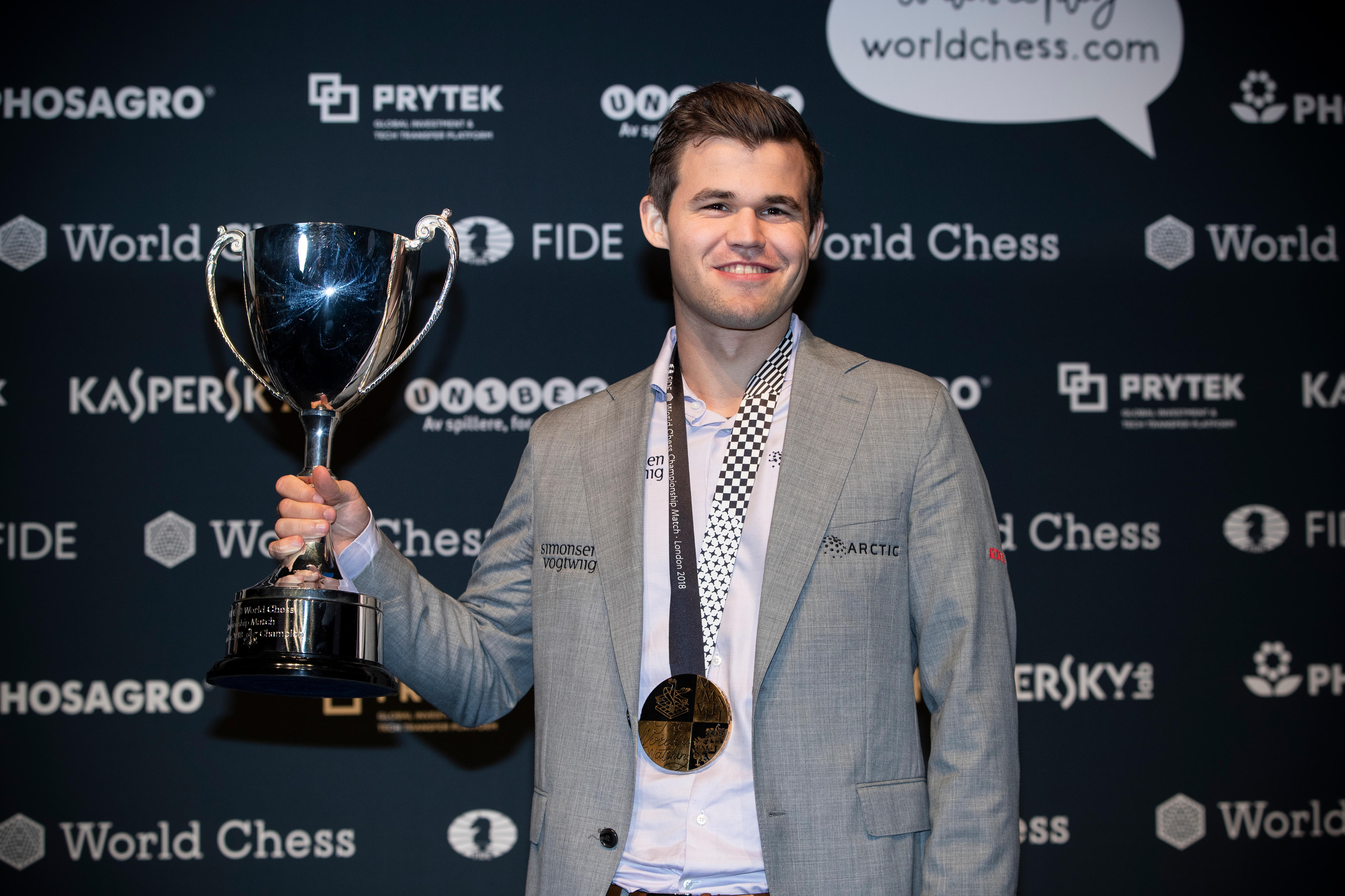 The world chess championship between Magnus Carlsen and Ian