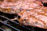 steaks on bbq