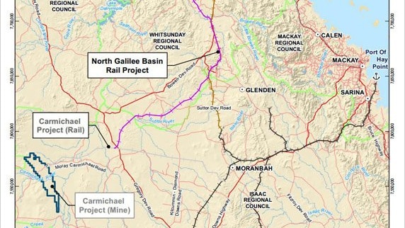The Adani Group's $16 billion Carmichael Coal Mine and Rail Project