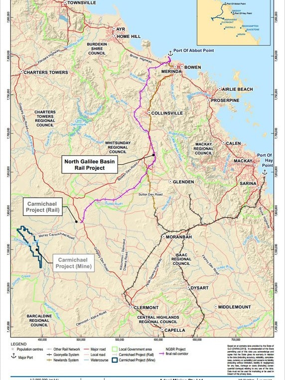 The Adani Group is proceeding with their mega mine.