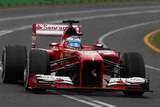 Alonso powers on at Albert Park