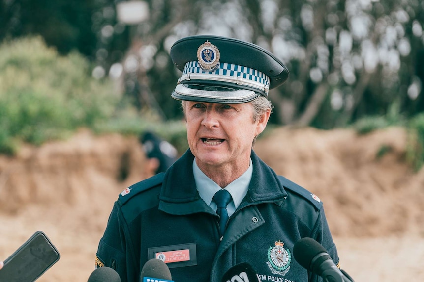 Close up photo of Chief Inspector Steve Laksa talking