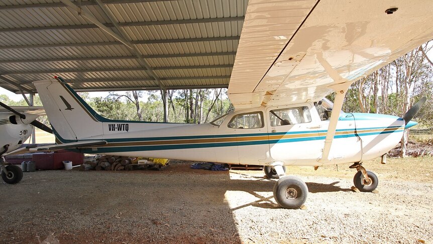 The single engine Cessna 172 Skyhawk was built in 1973, seen here at the Agnes Water Airstrip last year.