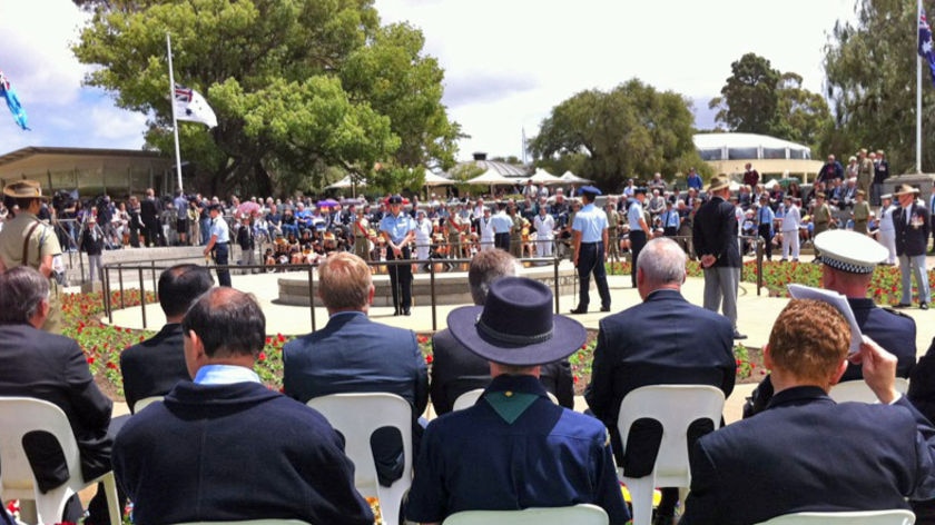 Remembrance day at Kings Park