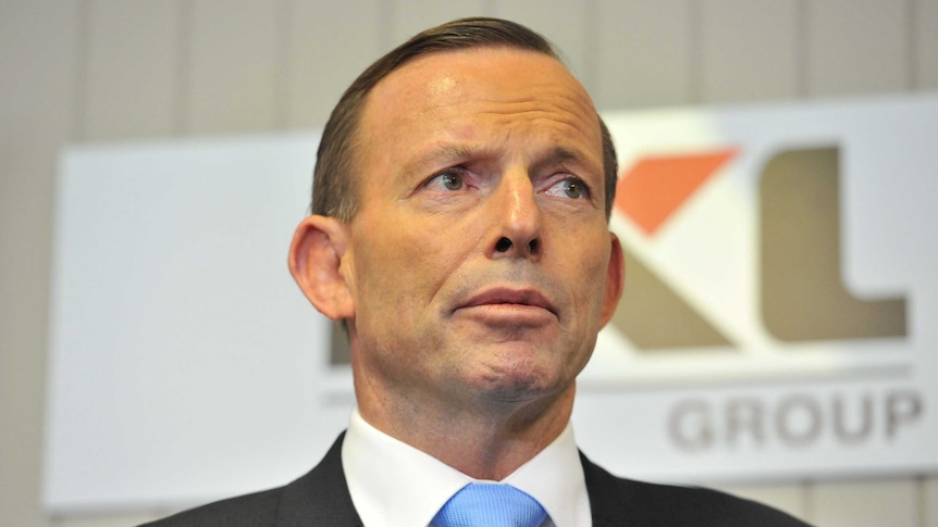 Mr Abbott says voters will eventually "thank" the Government if it meets its top promises.