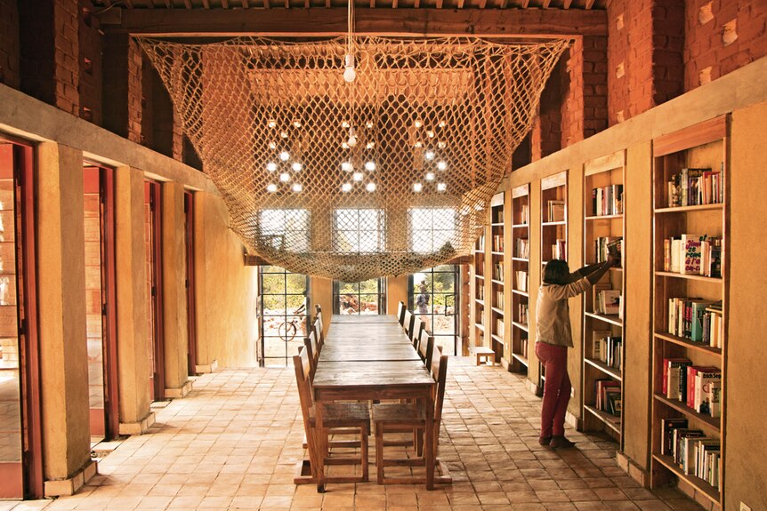 The library in Muyinga, Burundi