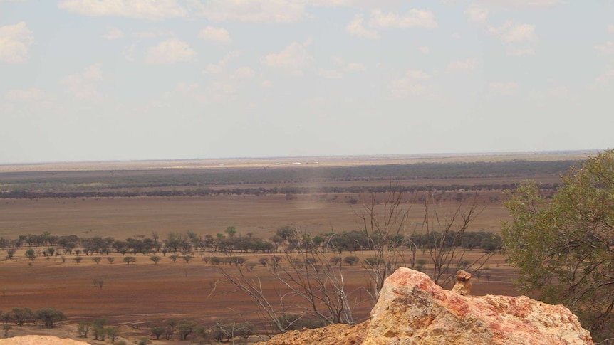 Photo of the drought in Winton
