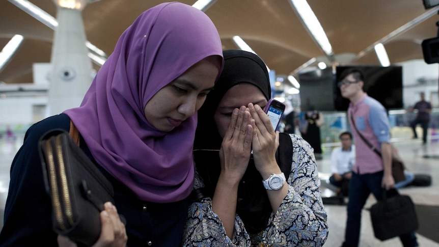 Relatives of a passenger who was on board Malaysia Airlines flight MH17