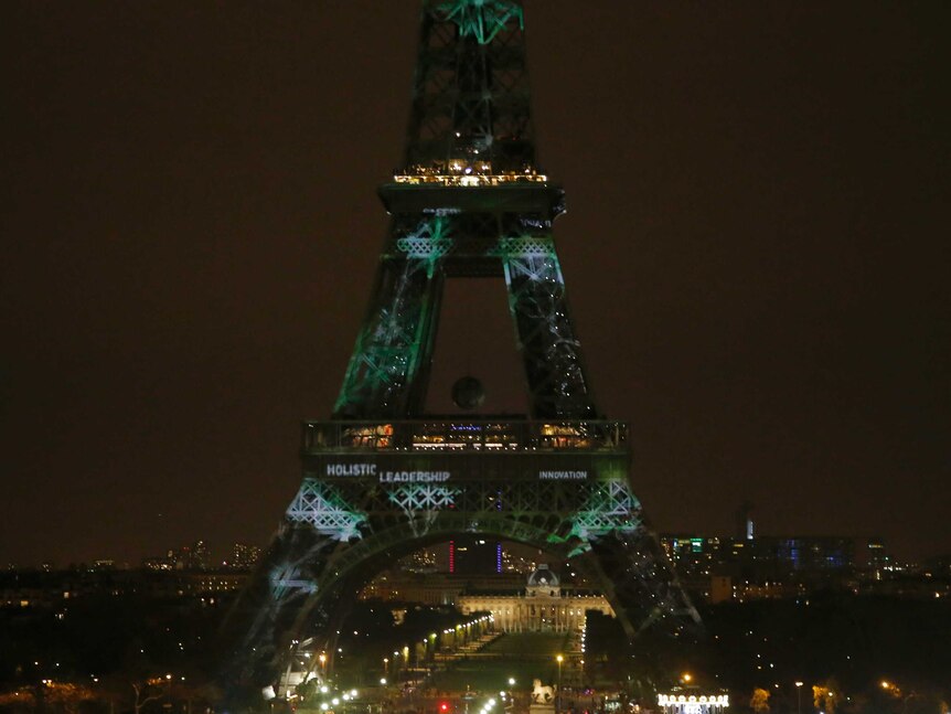Eiffel Tower Turns Green As Smartphone Users Urged To Plant A Tree On