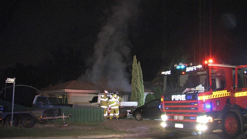 Three treated after Forrestfield fire