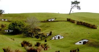 Hobbiton movie set